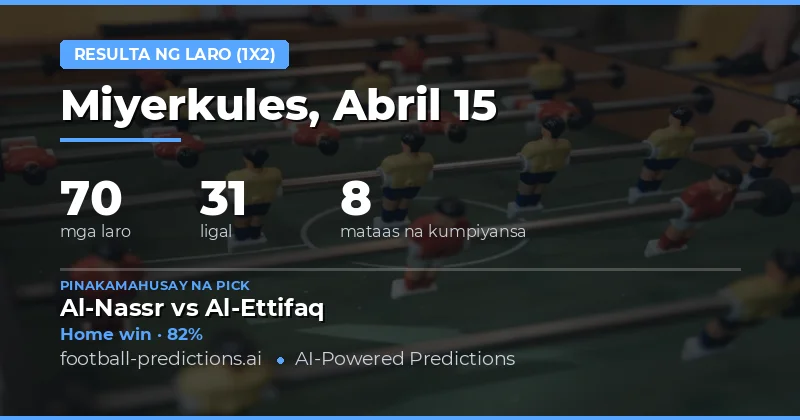 Paghahanda sa Mga Paghuhusga sa Resulta ng Laro