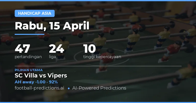 Prediksi Asian Handicap Hari Ini