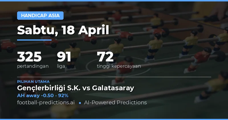 Prediksi Asian Handicap Hari Ini