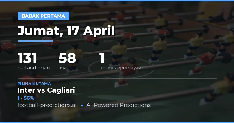 Prediksi Hasil Babak Pertama Pekan Ini