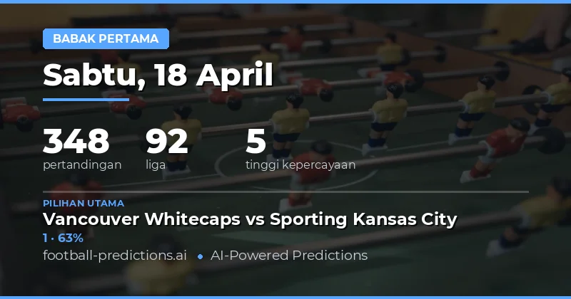 Prediksi Hasil Babak Pertama Pekan Ini