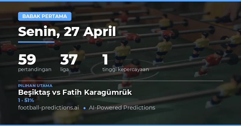 Prediksi Hasil Setengah Waktu Bola Hari Ini