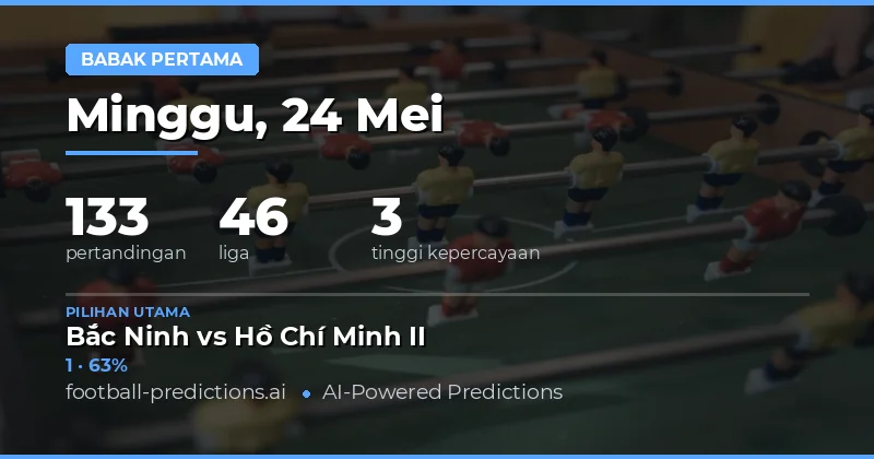 Prediksi Hasil Setengah Waktu Bola Hari Ini