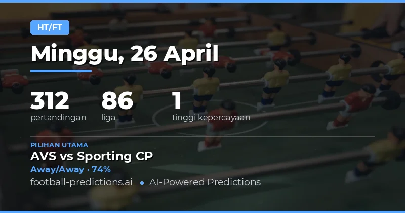 Strategi Dominasi Sepanjang 90 Menit di 26 Apr 2026