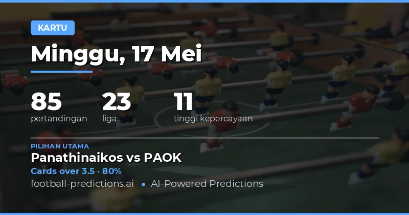 Panduan Lengkap Prediksi Kartu Kuning Hari Ini