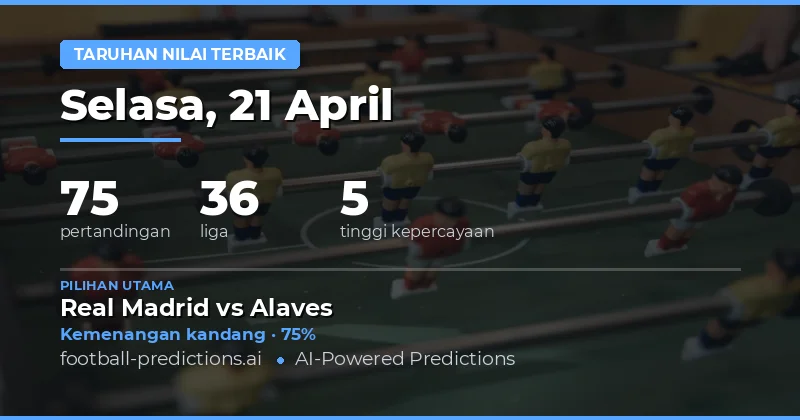 Prediksi Taruhan Terbaik Hari Ini