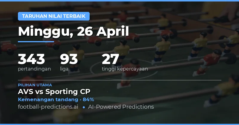 Analisis Mendalam Best Value Bets Hari Ini