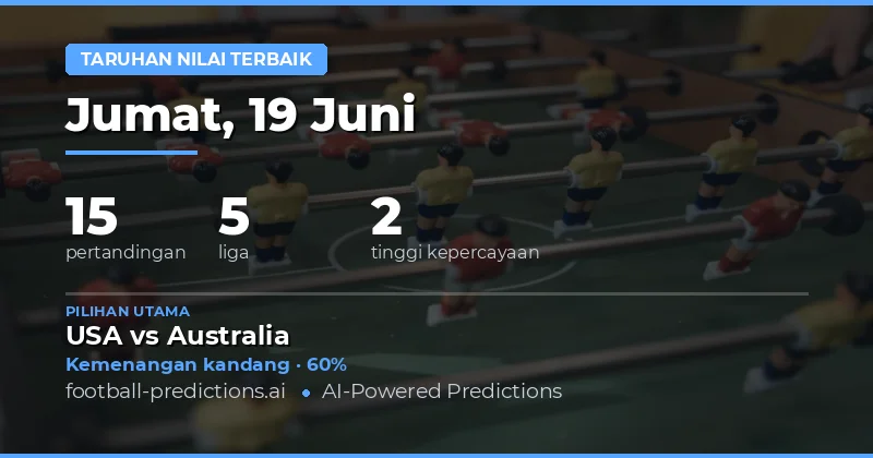 Top Nilai Bets 19 Jun 2026