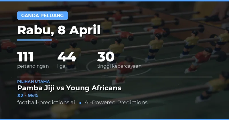 Prediksi Taruhan Double Chance Hari Ini