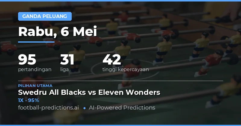 Panduan Lengkap Prediksi Double Chance 6 Mei 2026