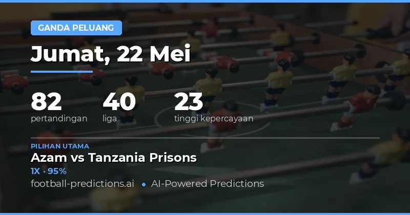 Prediksi Bola Hari Ini: Panduan Lengkap 82 Pertandingan