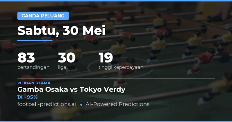 Prediksi Double Chance Bola Hari Ini