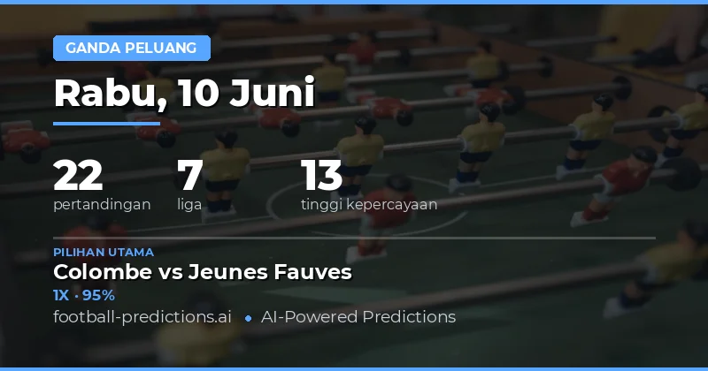 Rekomendasi Doble Kesempatan untuk 10 Jun 2026