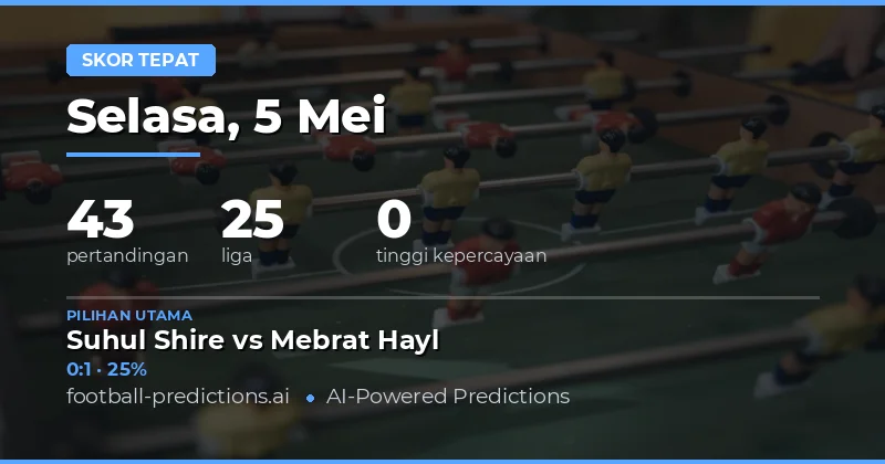 Panduan Taruhan Bola 5 Mei 2026