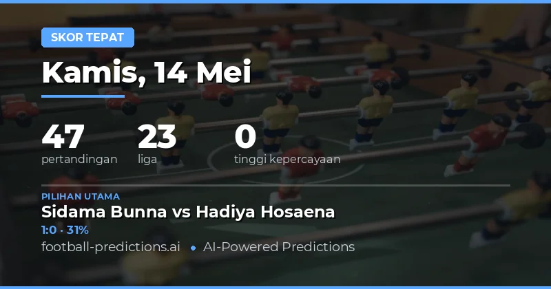 Panduan Lengkap Prediksi Bola Hari Ini