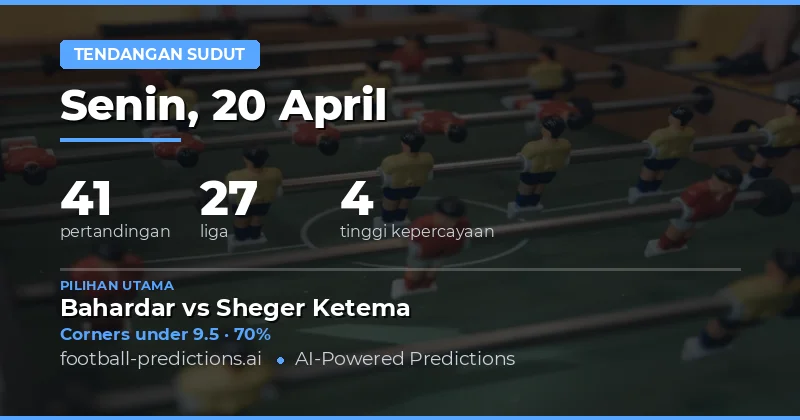 Jadwal dan Tren Sudut Bola Akhir Pekan