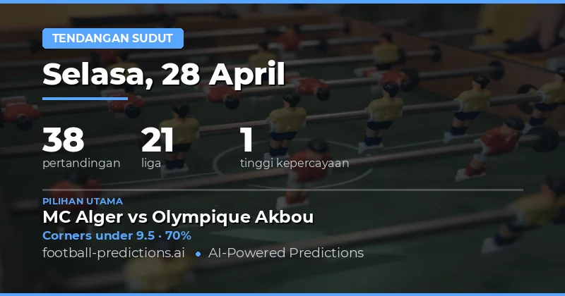 Prediksi Pasar Sudut Hari Ini