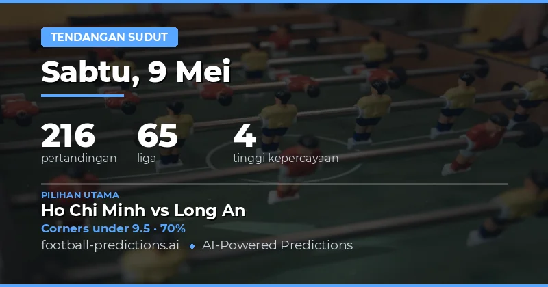 Panduan Lengkap Prediksi Sudut Bola Hari Ini