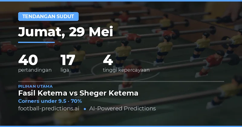 Panduan Lengkap Prediksi Sudut Bola Hari Ini