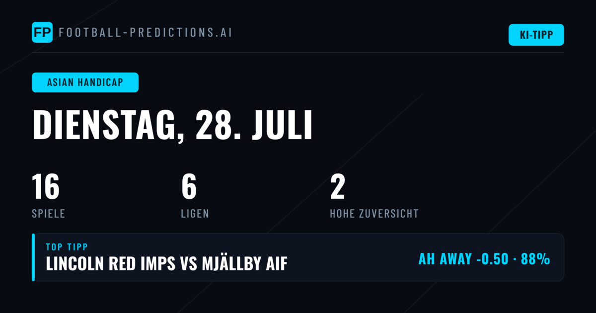 Top AH Picks für den 28. Juli 2026