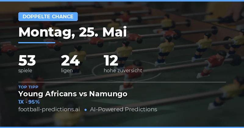 Einführung in die Double Chance Prognosen