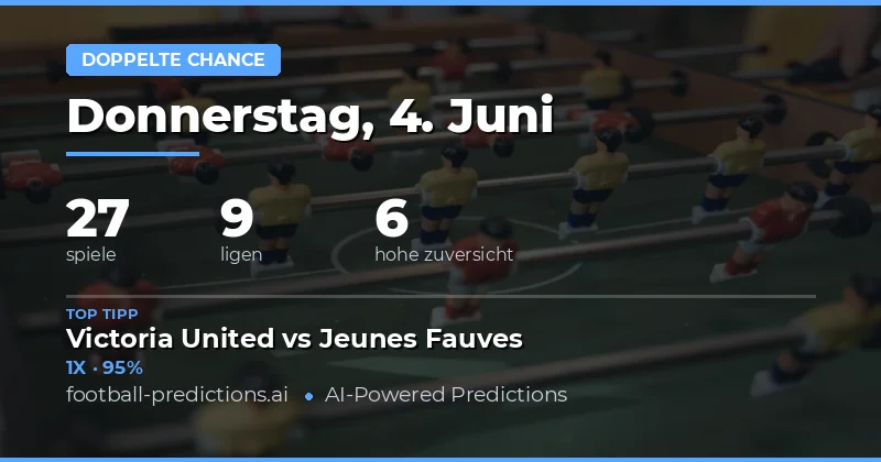 Double Chance Wetten: Analyse und Strategie