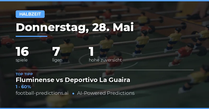 Einführung in unsere Halftime-Analysen