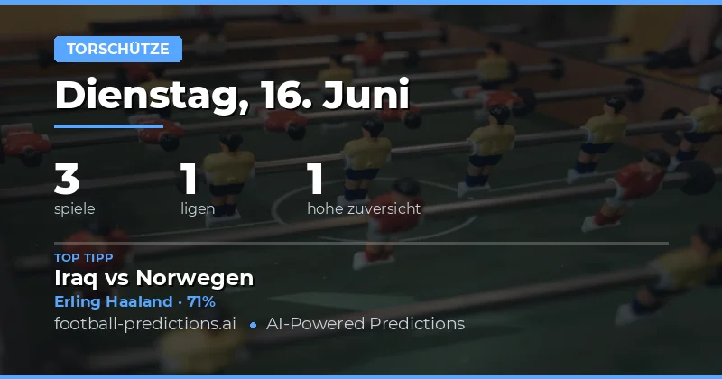 Top Jederzeit-Torschütze Tipps