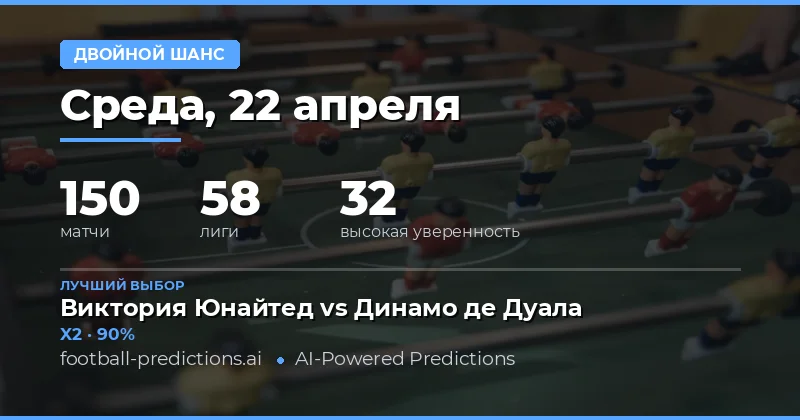 Двойной шанс: анализ и рекомендации