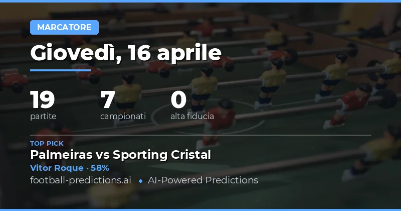Pronostici Gol Ogni Partita: Approccio e Metodologia
