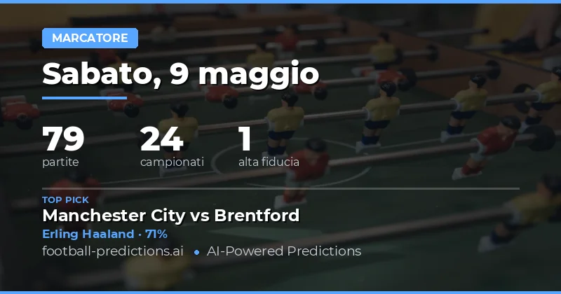 Punti Chiave per le Scommesse sui Marcatori Oggi