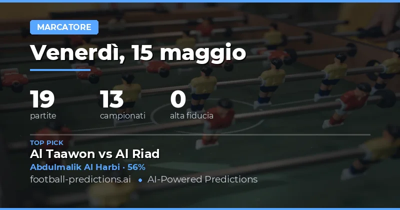 Punti Chiave per le Previsioni dei Gol di Domenica