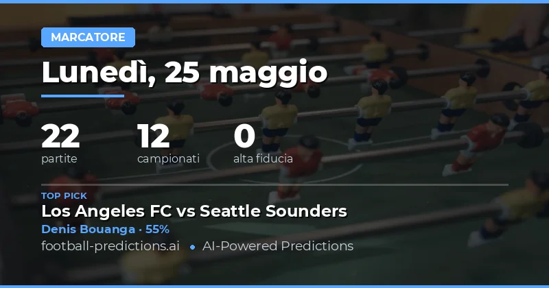 Punti chiave per le scommesse di oggi
