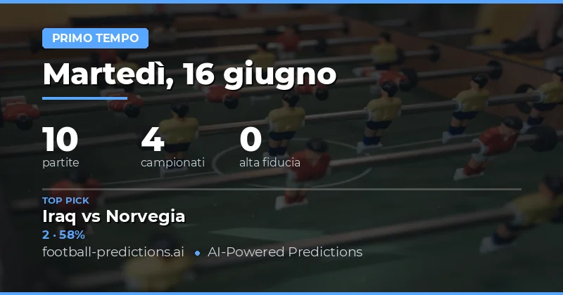 Panoramica del Mercato Primo Tempo: Analisi delleQuote e Tendenze