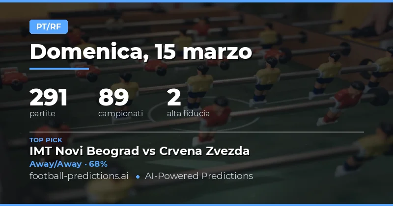 Introduzione - Il Mercato HT/FT