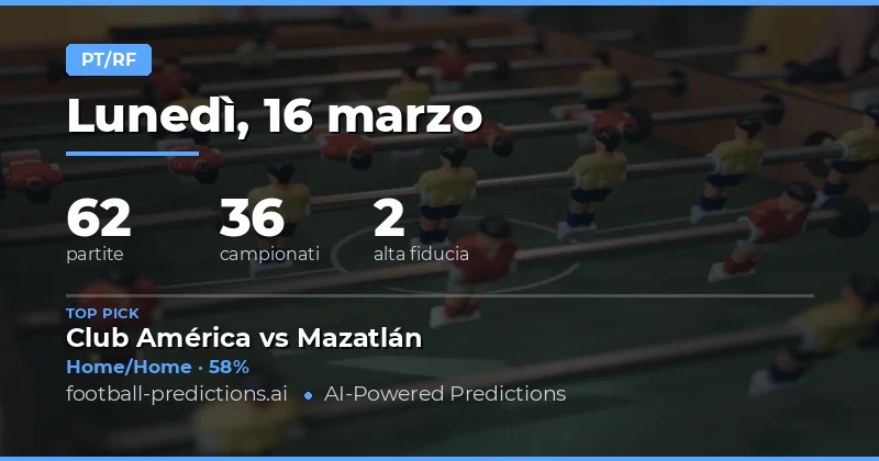 Introduzione al mercato delle scommesse Half Time / Full Time