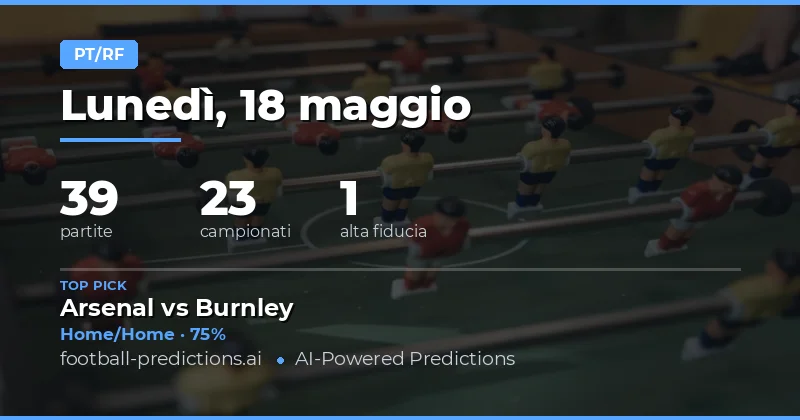 Puntate Half Time / Full Time del 18 Maggio 2026