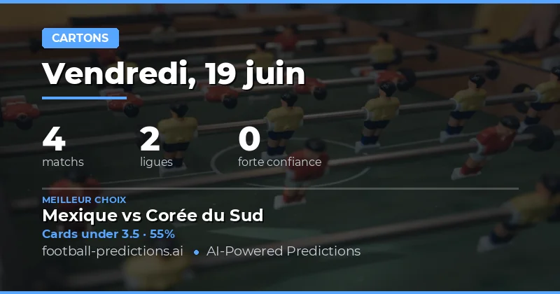 Analyse des enjeux pour vos paris Cartons O/U