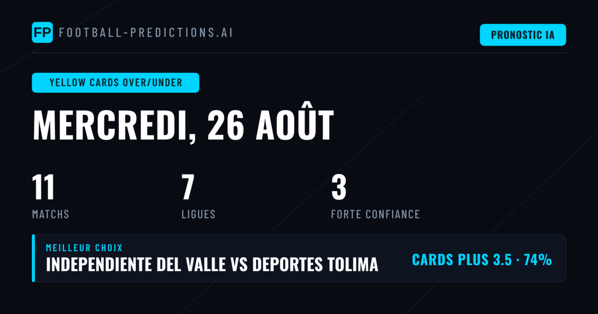Aperçu des Paris Cartons Jaunes O/U