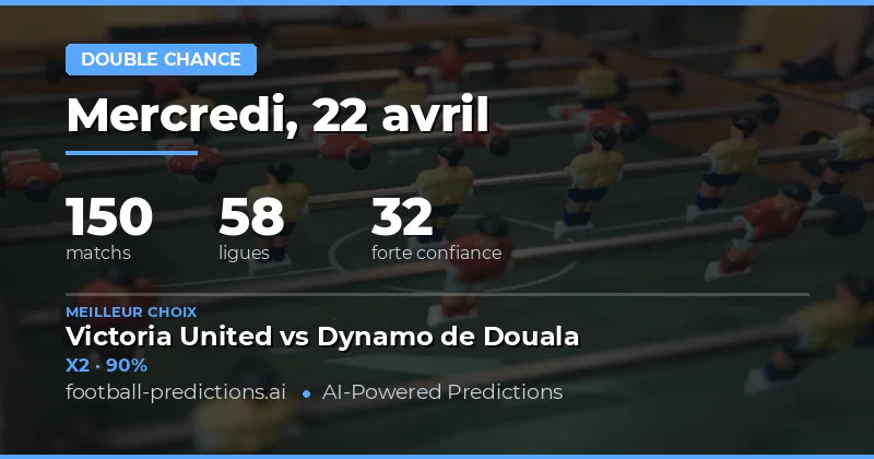 Prédictions Double Chance : une approche stratégique