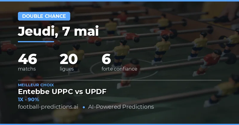 Analyse des 46 matchs de la journée du 7 mai 2026