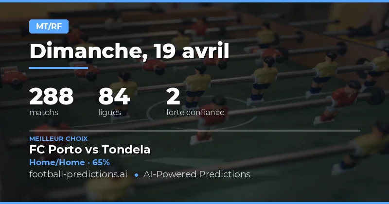 Prédictions HT/FT : Une journée riche en enjeux