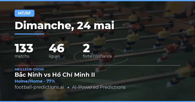 Analyse des 133 rencontres de mi-temps / fin de match