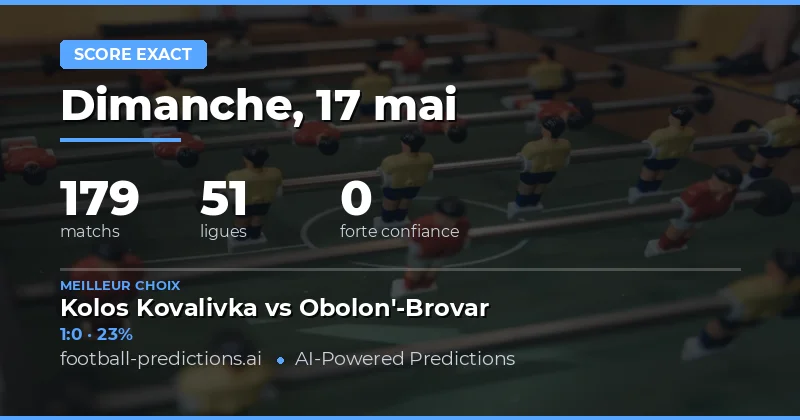 Analyse des cotes et stratégies pour le 17 mai 2026