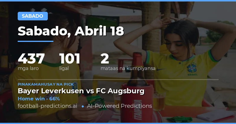 Mga Pagtaya Sa Sabado: Pananaw At Tiyak na Mga Laro