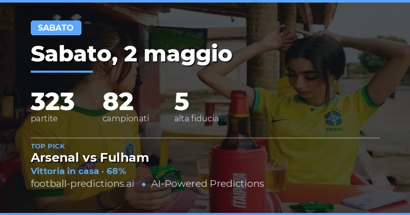 Analisi Completa delle Partite di Sabato 2 May 2026