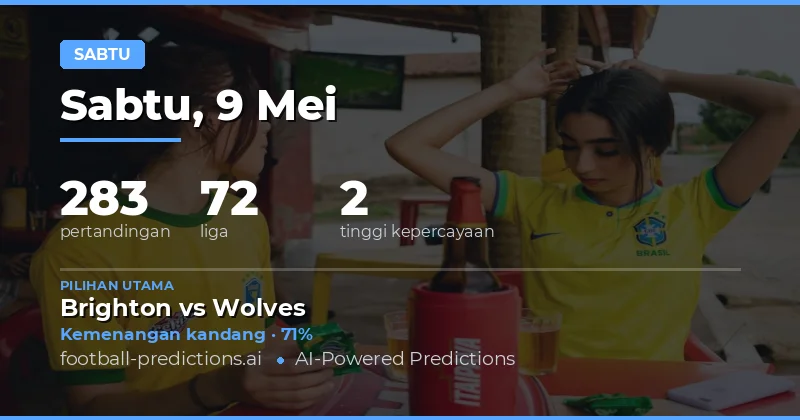 Analisis Komprehensif Pertandingan Sabtu 9 Mei 2026