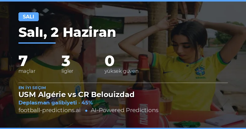 Salı Günü Futbol Tahmini Özetleri