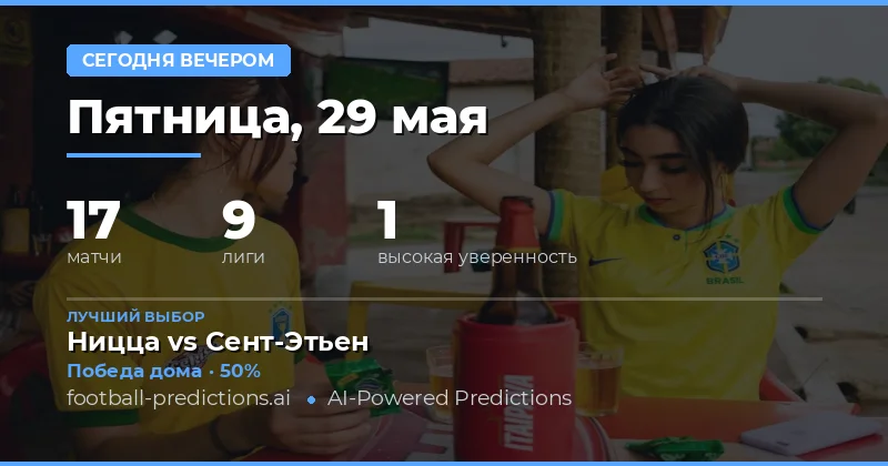 Обзор футбольных матчей на сегодня