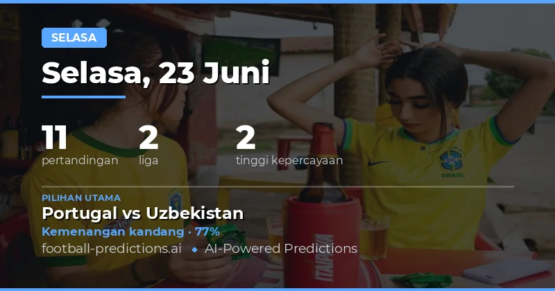 World Cup Pimpin Aktivitas Prediksi Hari Ini